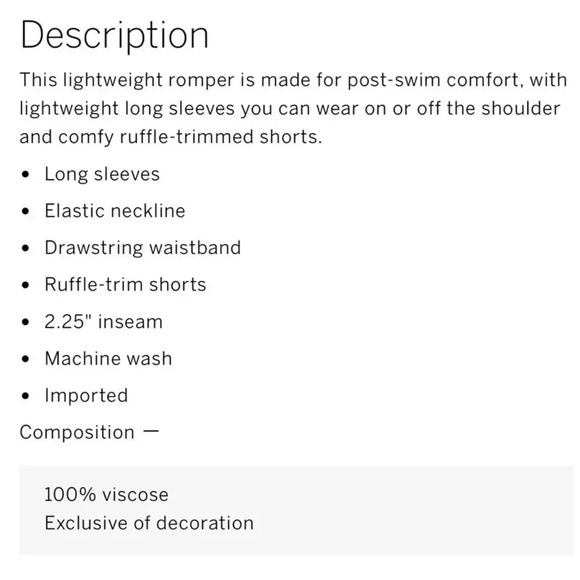 NWT Victoria’s Secret Hanalei Romper Size XL - Picture 10 of 10